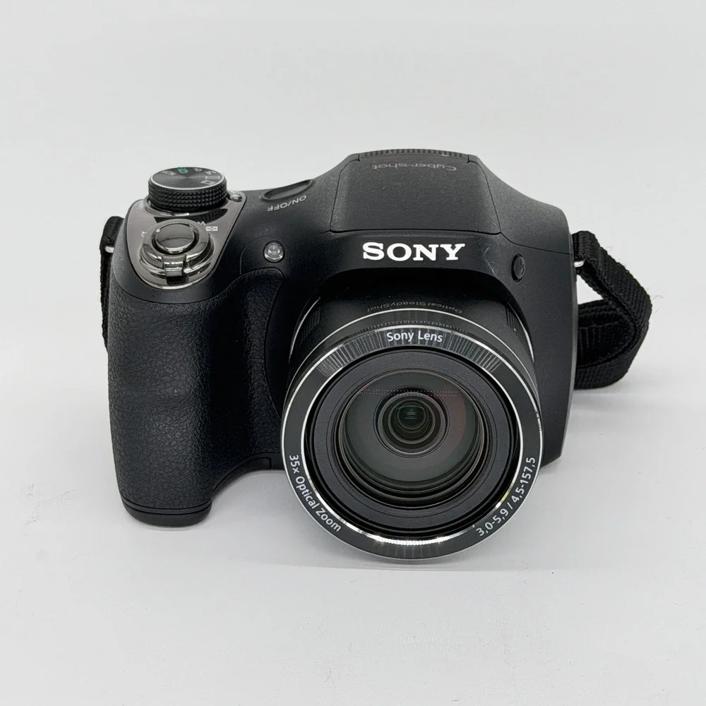 Sony Cyber-shot DSC-H300 20.1MP Digital Camera Black 35x Optical Zoom Bundle
